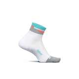 Elite Lt Cush Qtr Aquatic White S