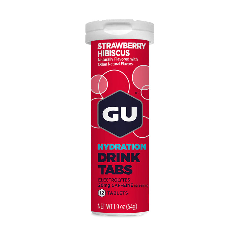 Gu Hydration Tabs Strawberry Hibicus