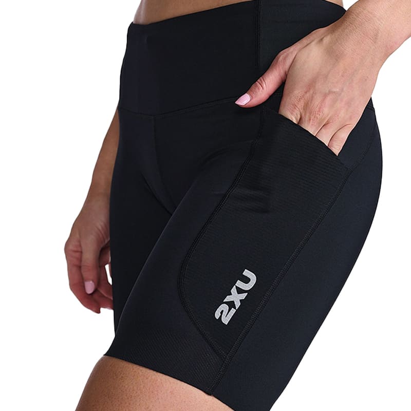 2xu Aero Mid-Rise Comp 6Inch Short